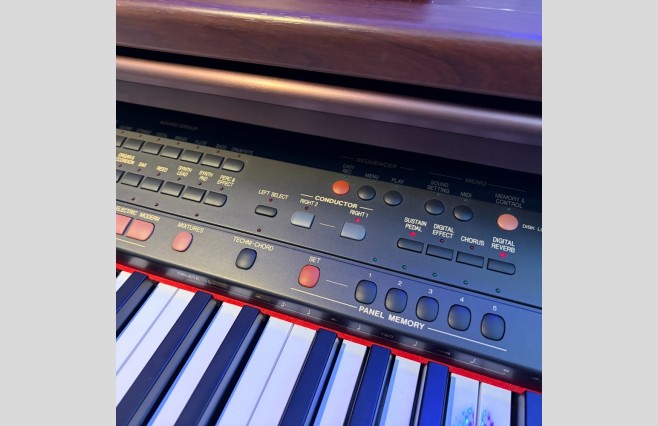 Technics SX-PR53 Satin Mahogany Digital Piano, Used - Complete Package (SN:KNMAA001023) - Image 9